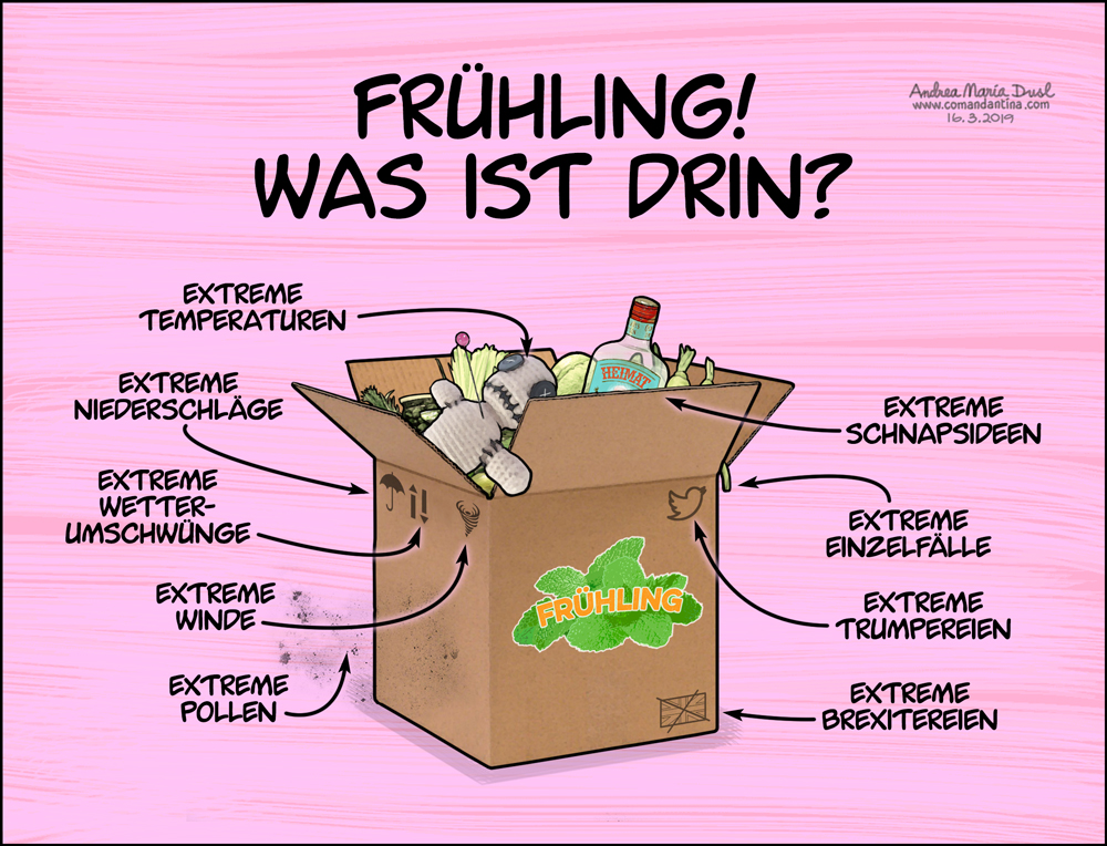 Fruhling Was Ist Drin Andrea Maria Dusl Das Bureau